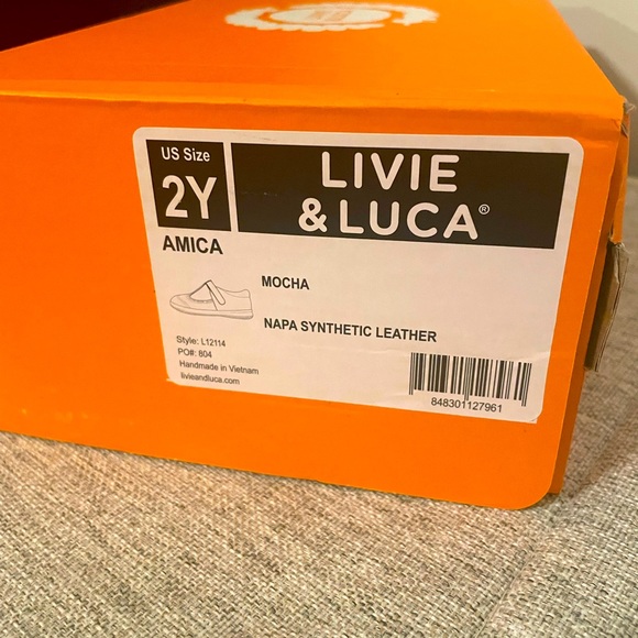 Livie & Luca AMICA TStrap Mary Jane girl shoes size 2. New in box. Authentic. - Picture 4 of 5